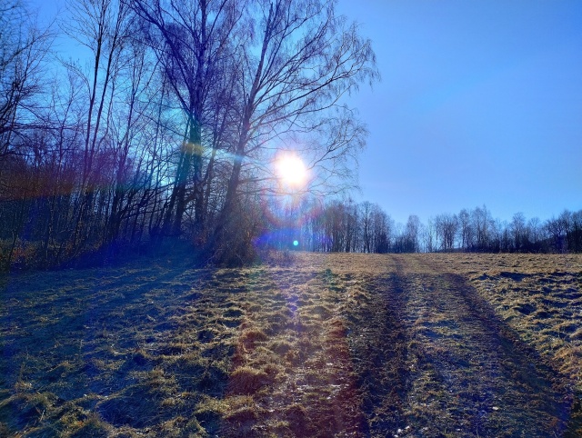 Zimné slnko nad Medzevom