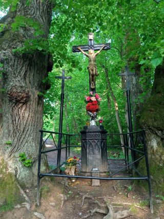 Kríž v lese